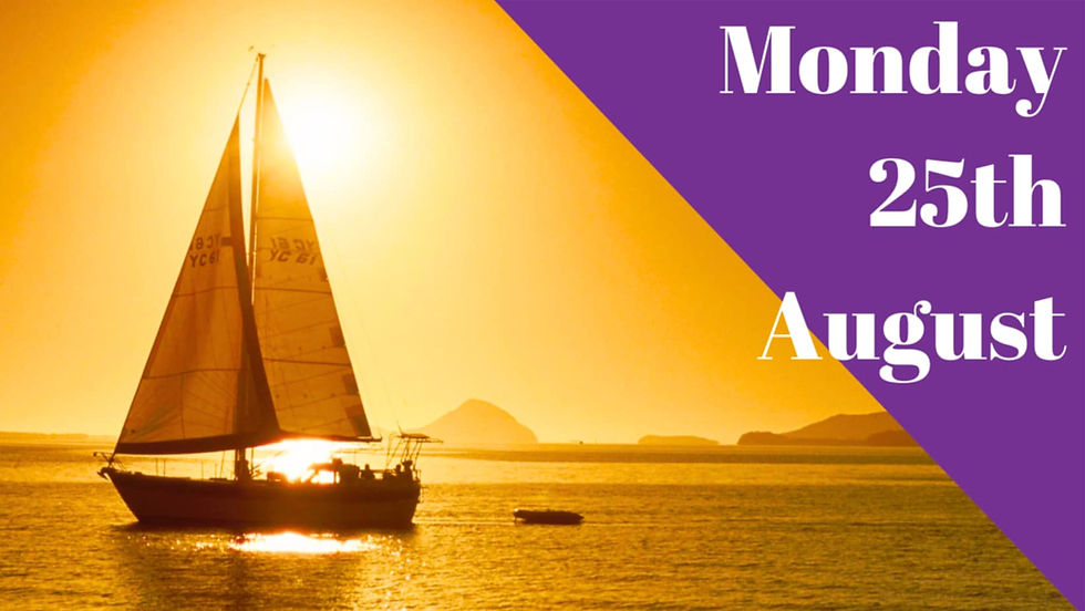 Monday 25th August - Sunset Sailing In Soto Grande