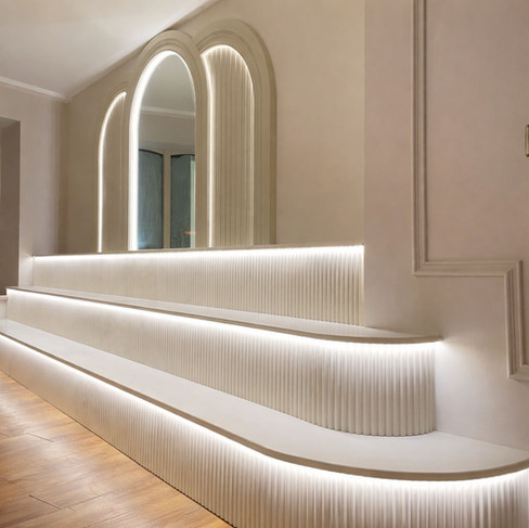 Fit-out arches