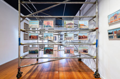 Temple Fragments Installation, Ilana Razbash 2026, Goldstone Gallery