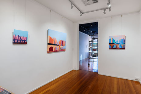 Temple Fragments Installation, Ilana Razbash 2026, Goldstone Gallery