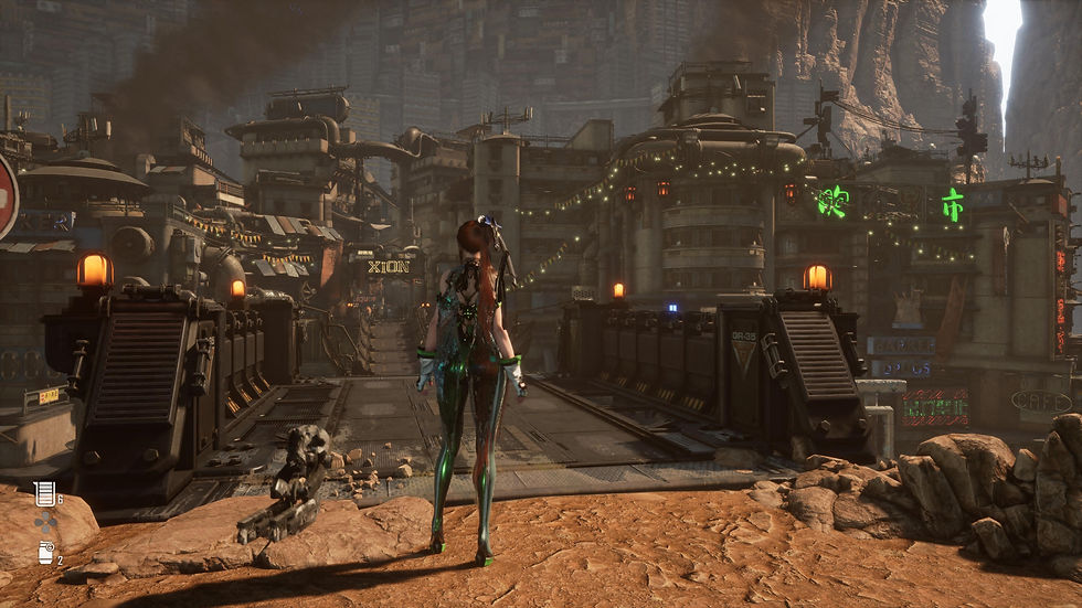 Le ambientazioni desertiche di Stellar Blade