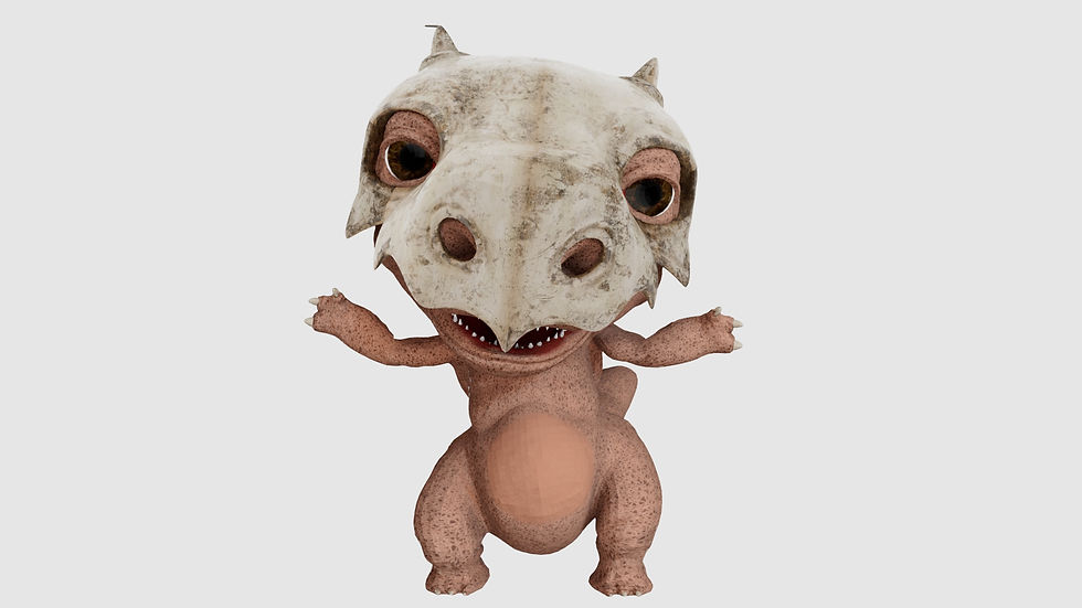 cubone_pose1_arnoldrender