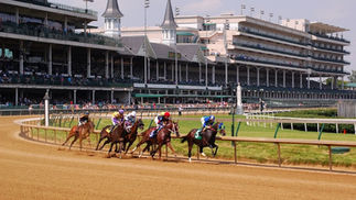 Horses running at Churchill Downs — metaphor for Florida Gators football pause-button column