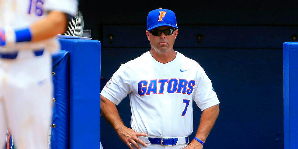 Kevin O'Sullivan has the Gators in contention to host an NCAA regional (Photo by Chris Spears)