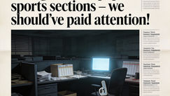 Buddy Martin Blog: Premeditated Murder Of Our Sports Pages.