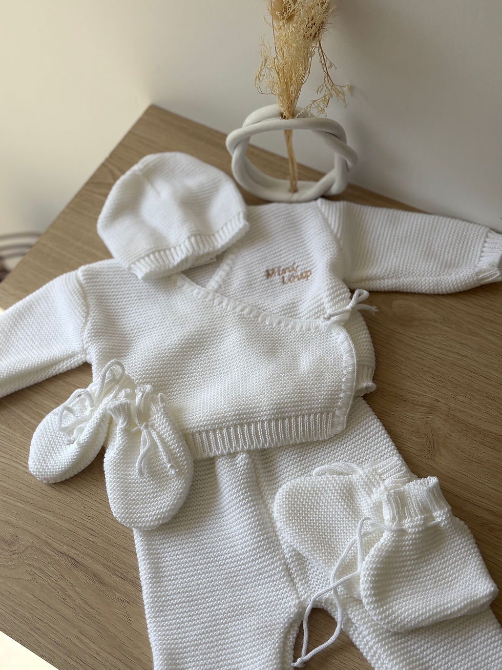Miniature : Ensemble en maille bébé | Mini Loup