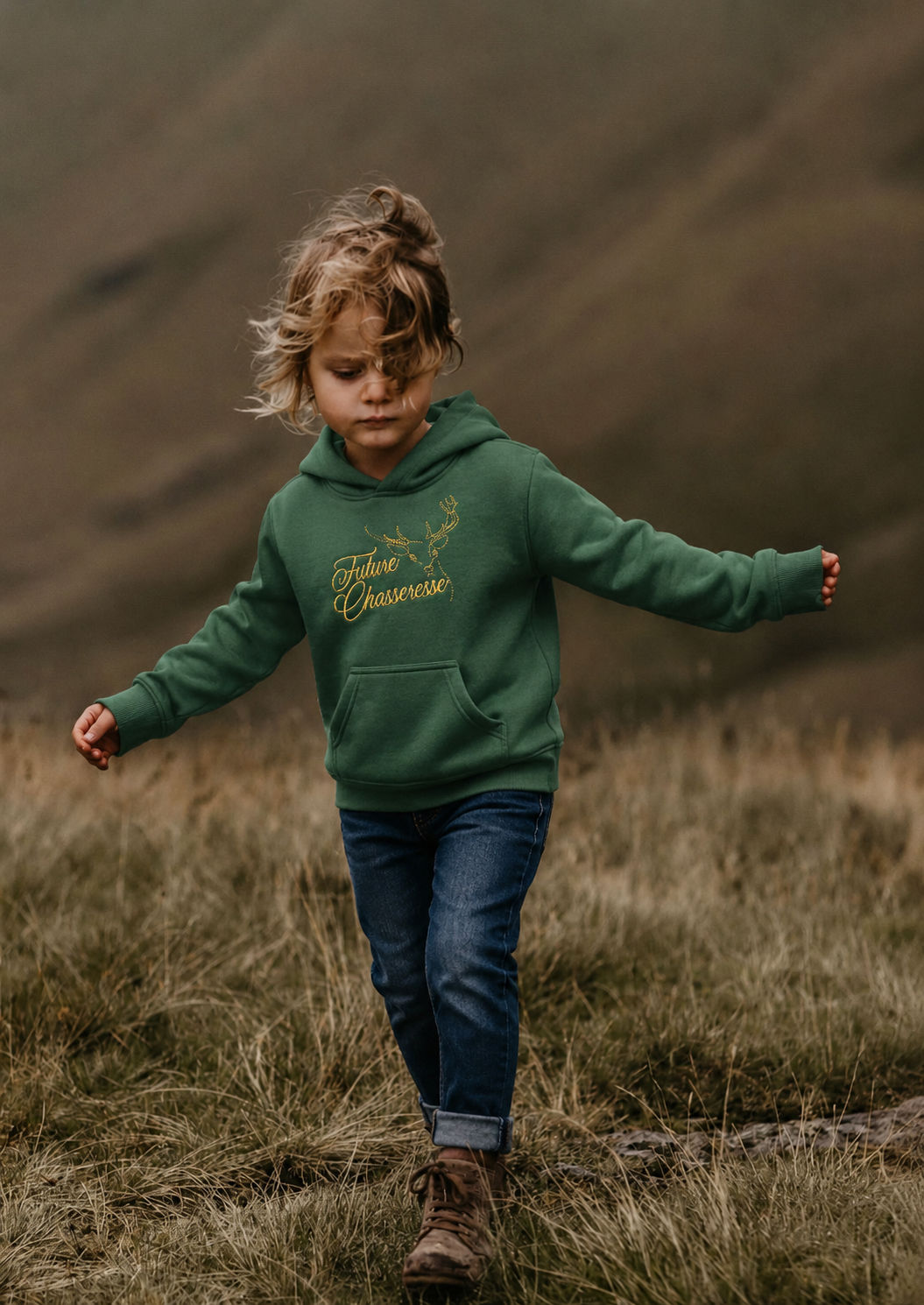 Sweat-shirt | Future chasseresse Cerf