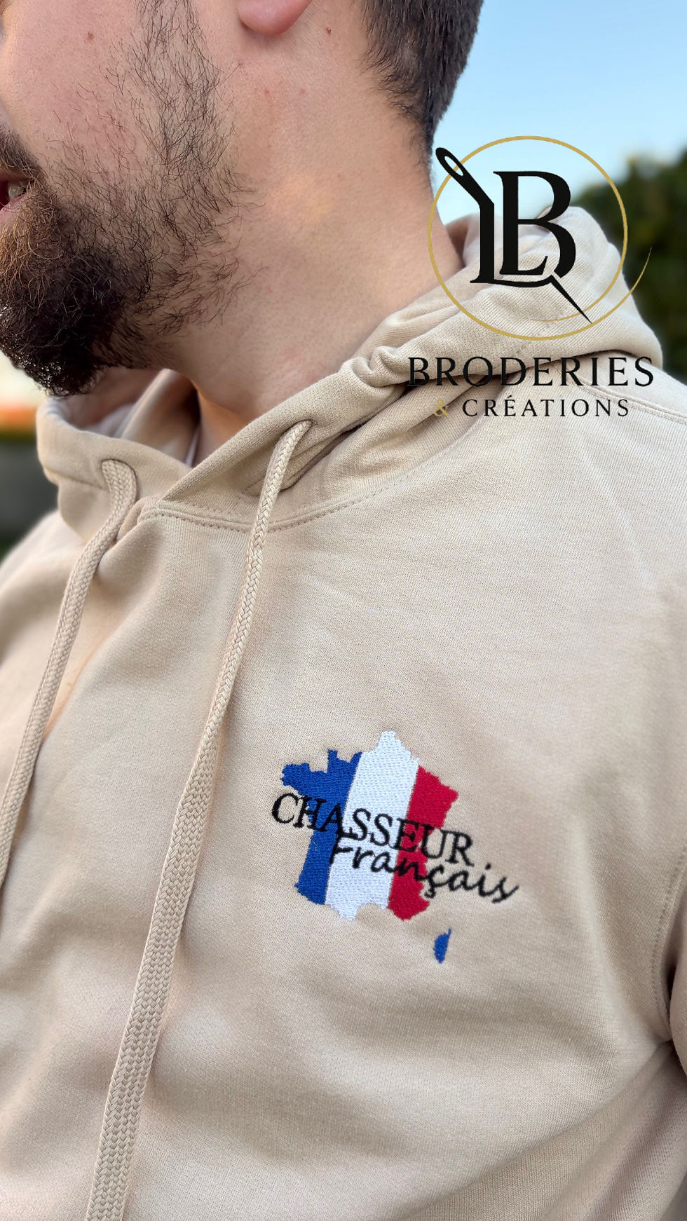 Miniature : Sweat-shirt brodé | Chasseur Français 🇫🇷
