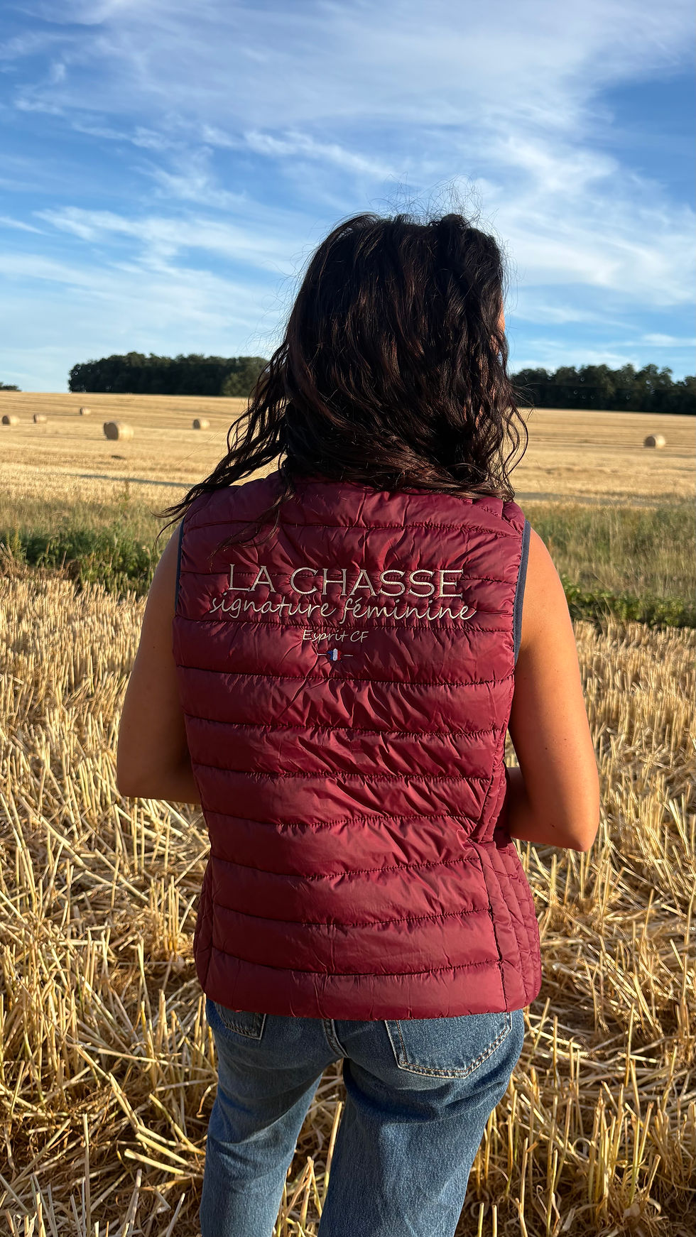 Miniature : Doudoune | Chasseresse française « La Chasse, signature féminine »  taille M