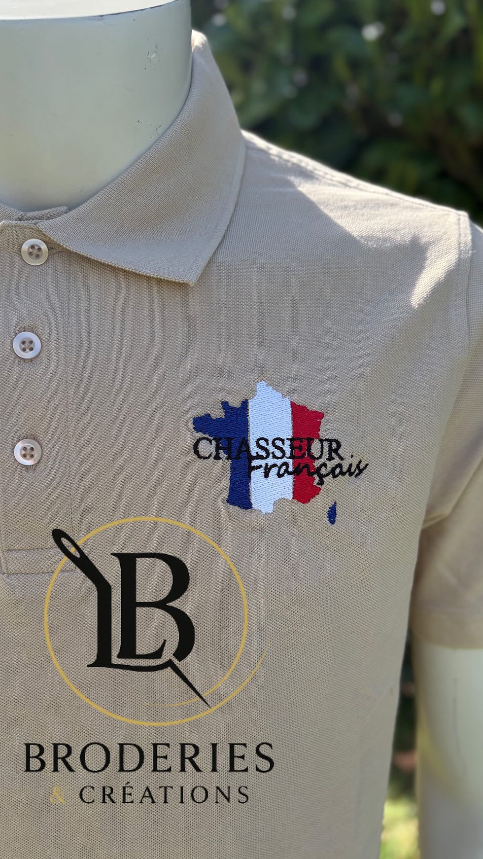 Miniature : Polo brodé | Chasseur Français 🇫🇷