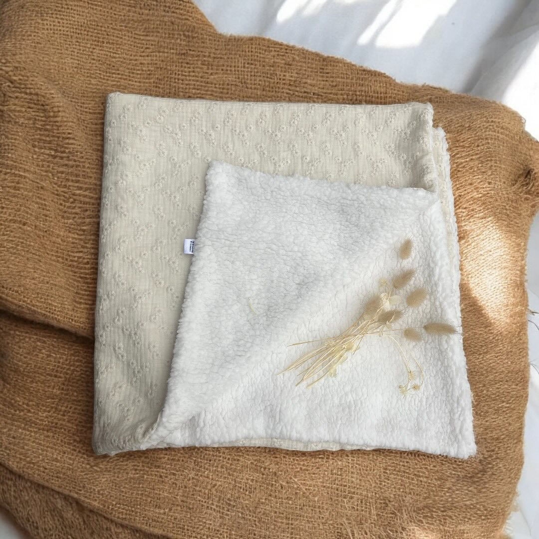 Plaid de bébé | Amour de coton