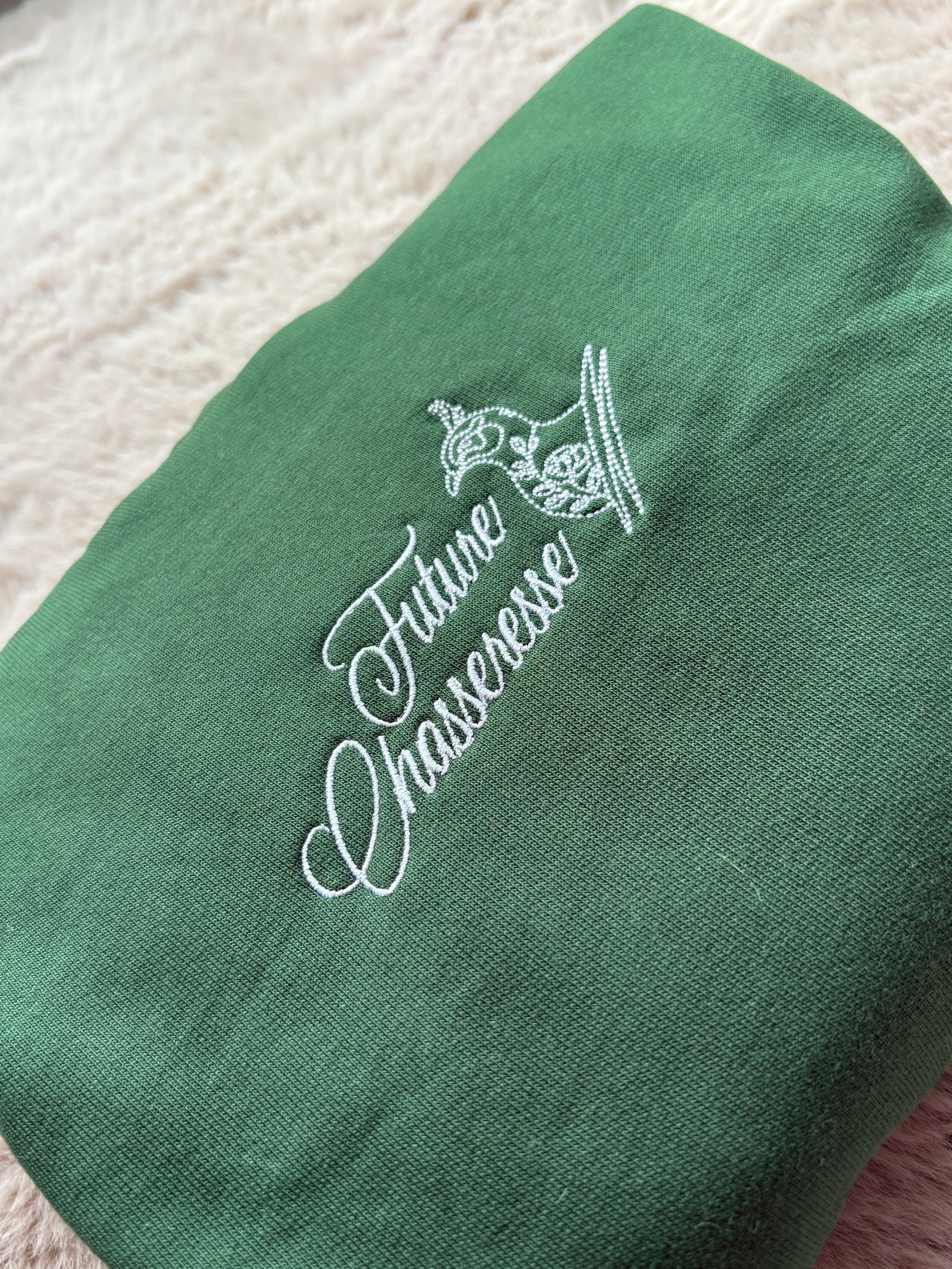 Sweatshirt | Future chasseresse faisan  