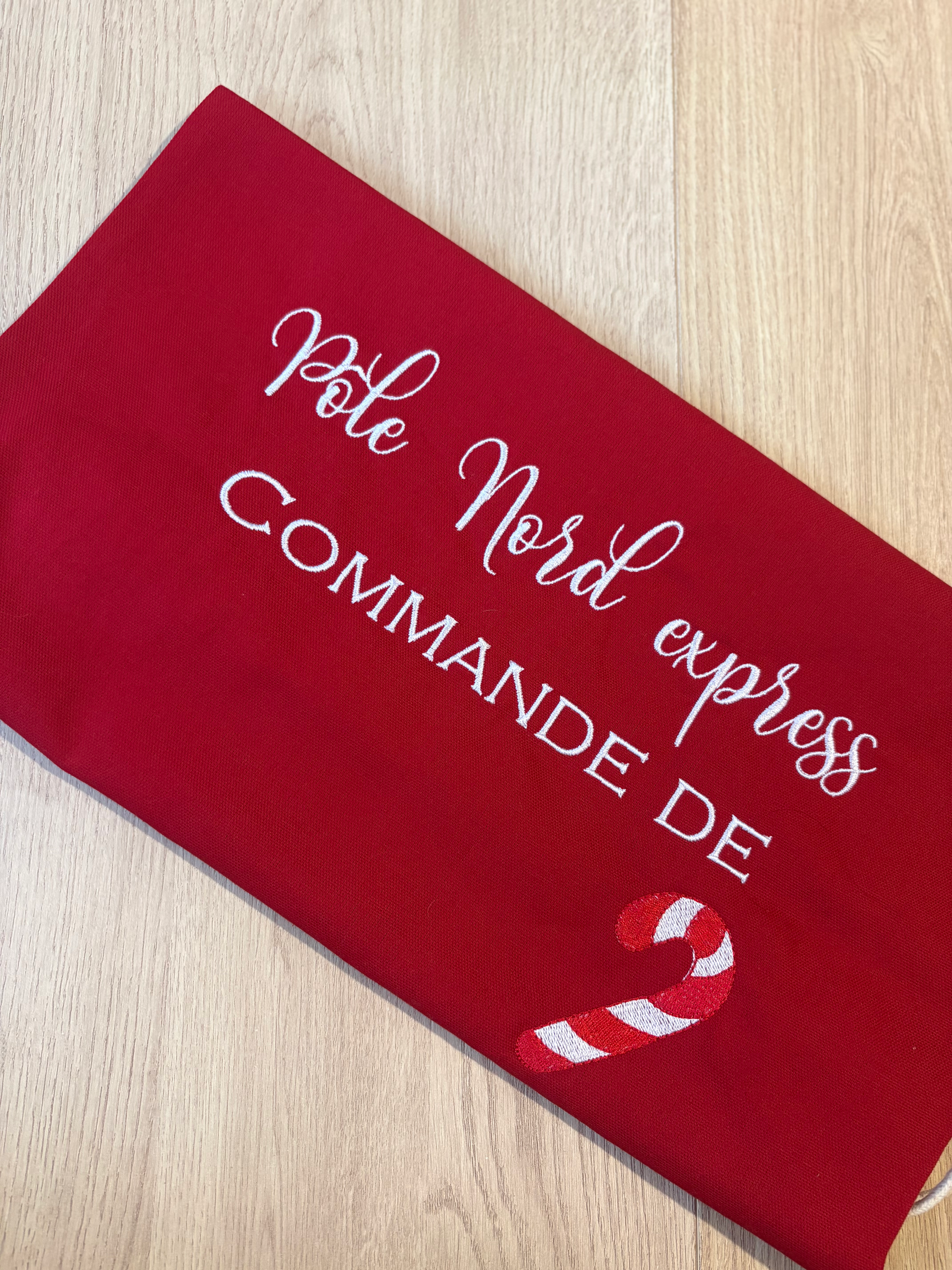 Grand Sac à cadeaux de Noël | À personnaliser 