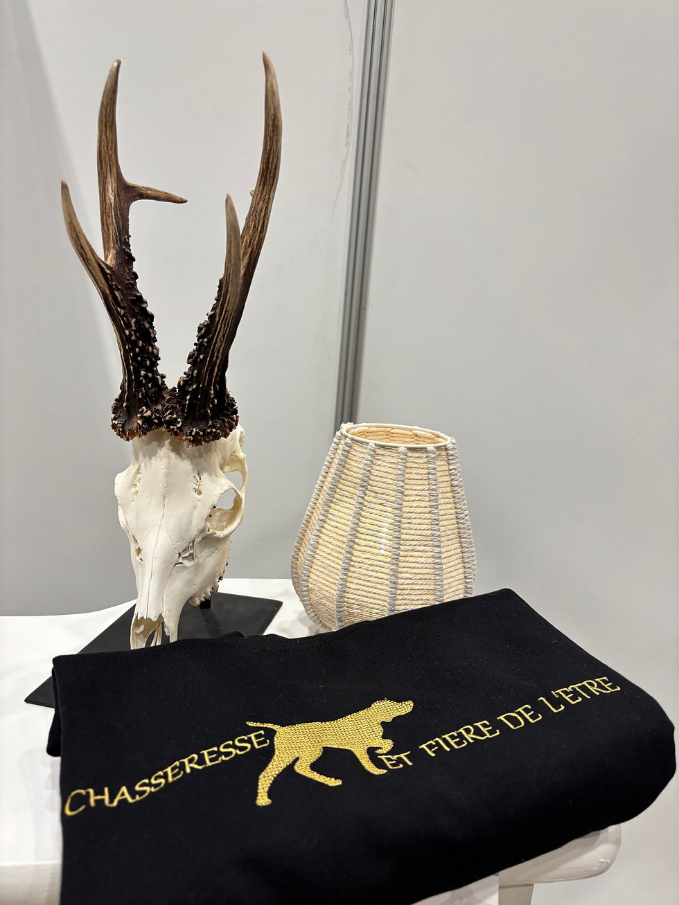 Sweatshirt Chasseresse | Fière de l’être Chien Taille XS sans capuche