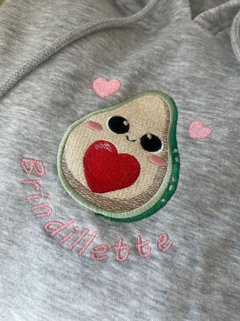 Sweatshirt à capuche Avocat