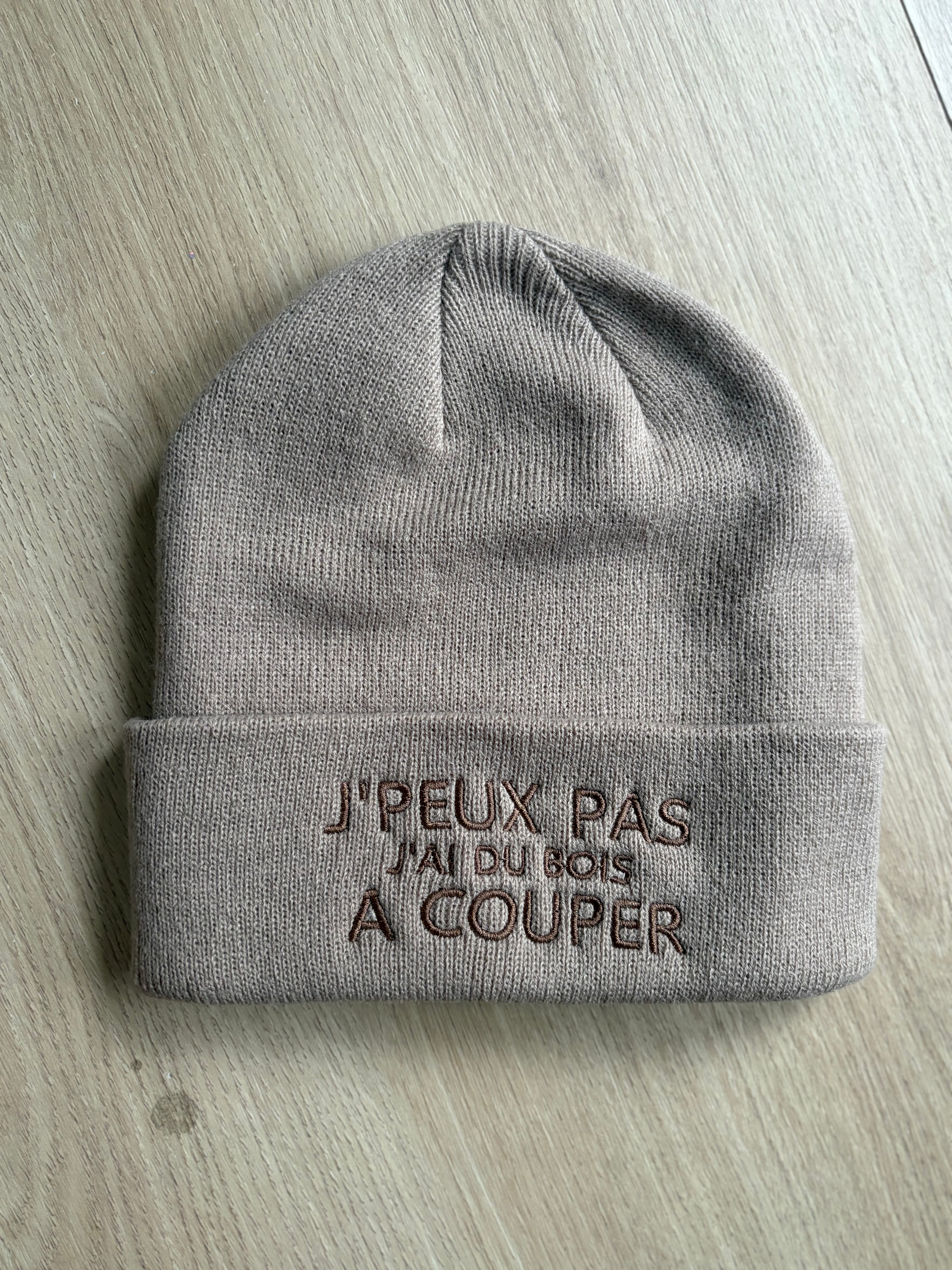 Bonnet | J’peux pas j’ai du bois à couper 