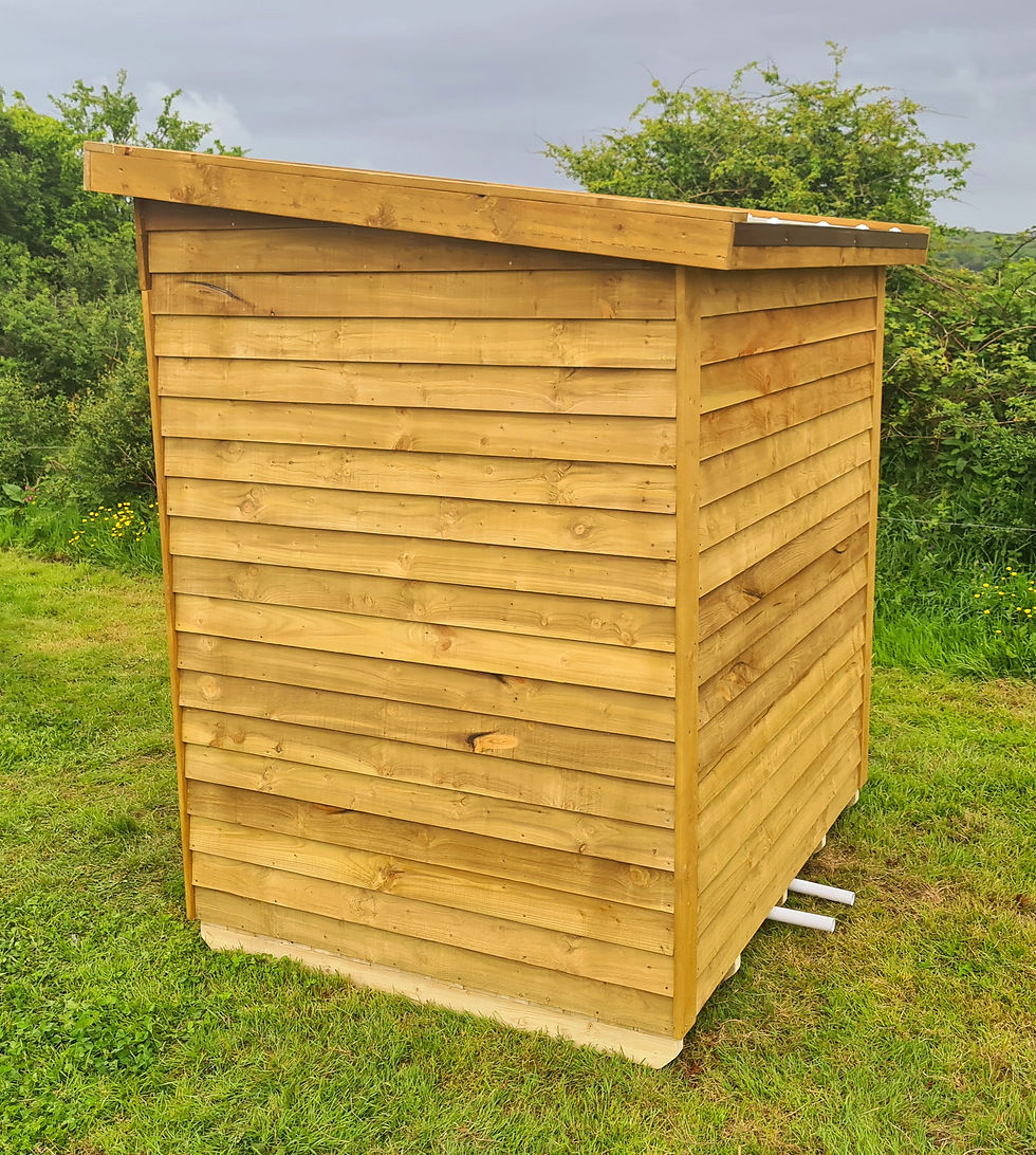 Thumbnail: The Block 2 cubicles rear view
