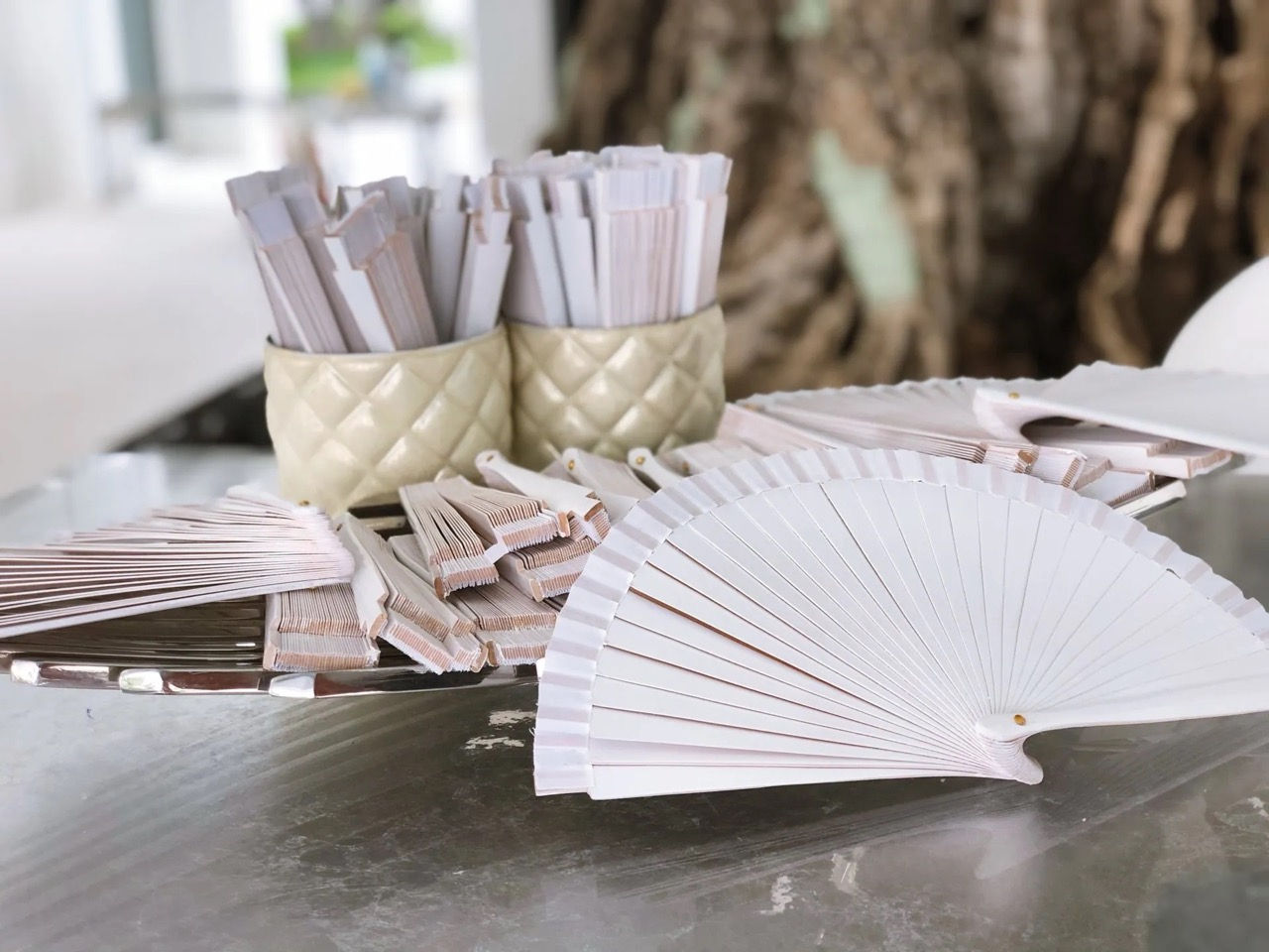 Gästegeschenke - Fächer