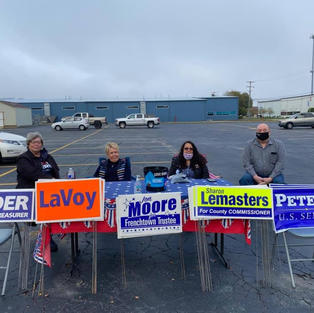 Biden/Harris Voter Van Event