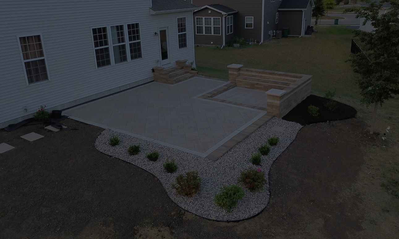 Beige Patio Darkened