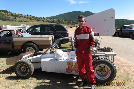 Dan and his new car.jpg