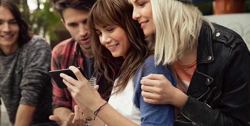 happy mobile app customers