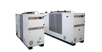 DE ETM Thermal mass cycling refrigerated air dryers Air flow 38 – 237 m³/min