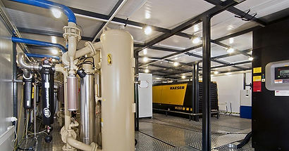booster compressor skid package
