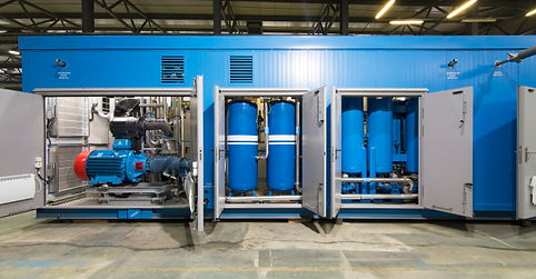 air compressor skid package