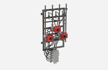 priority panel for cng station