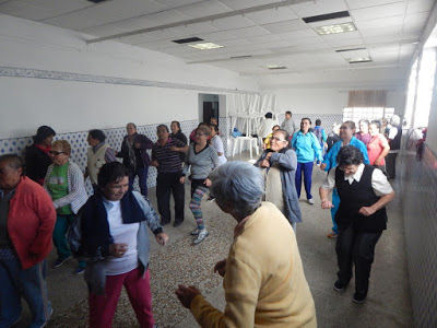 Talleres adultos mayores barrio San Martín de Loba