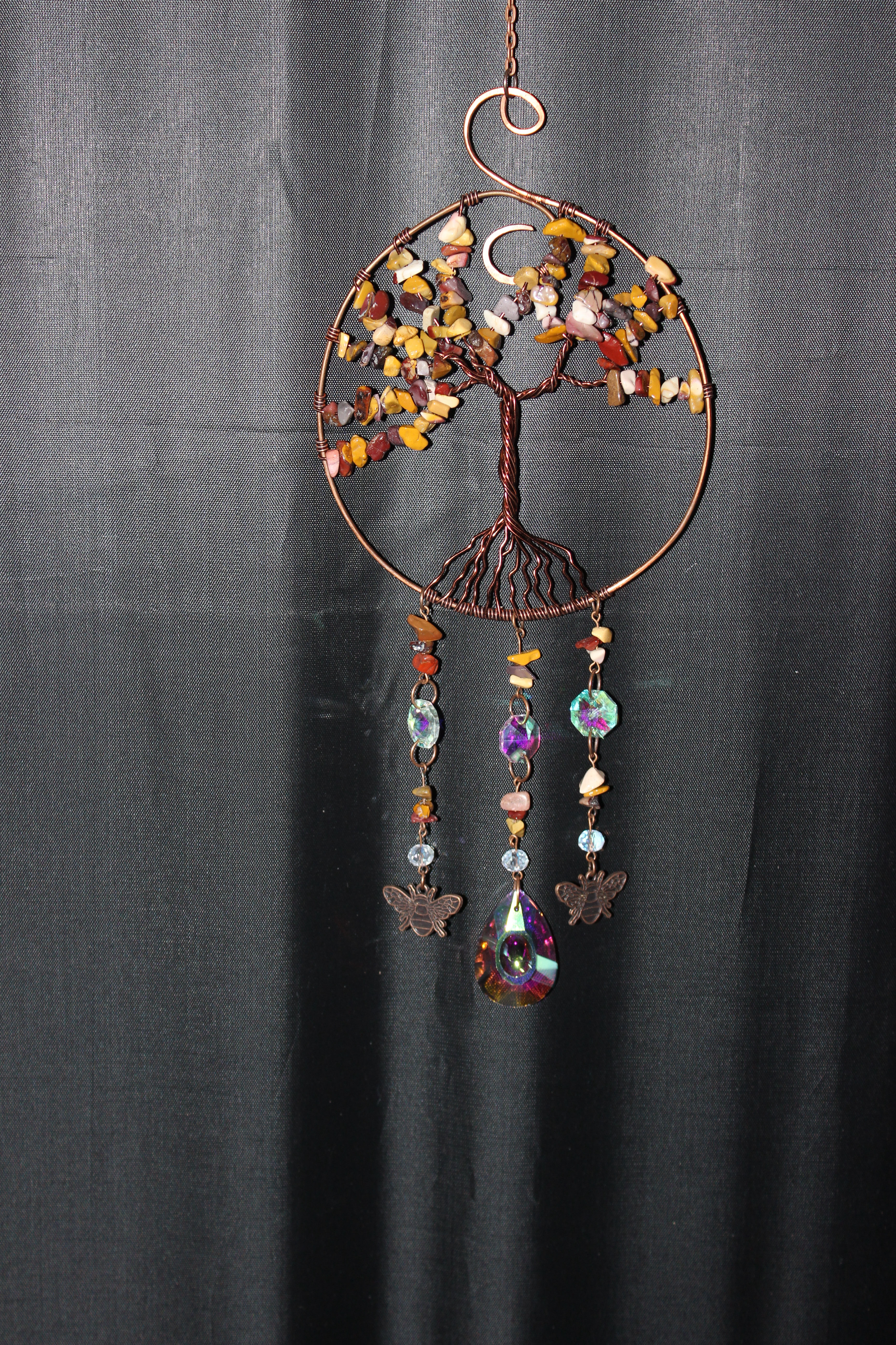 Mookaite Tree of Life Sun Catcher