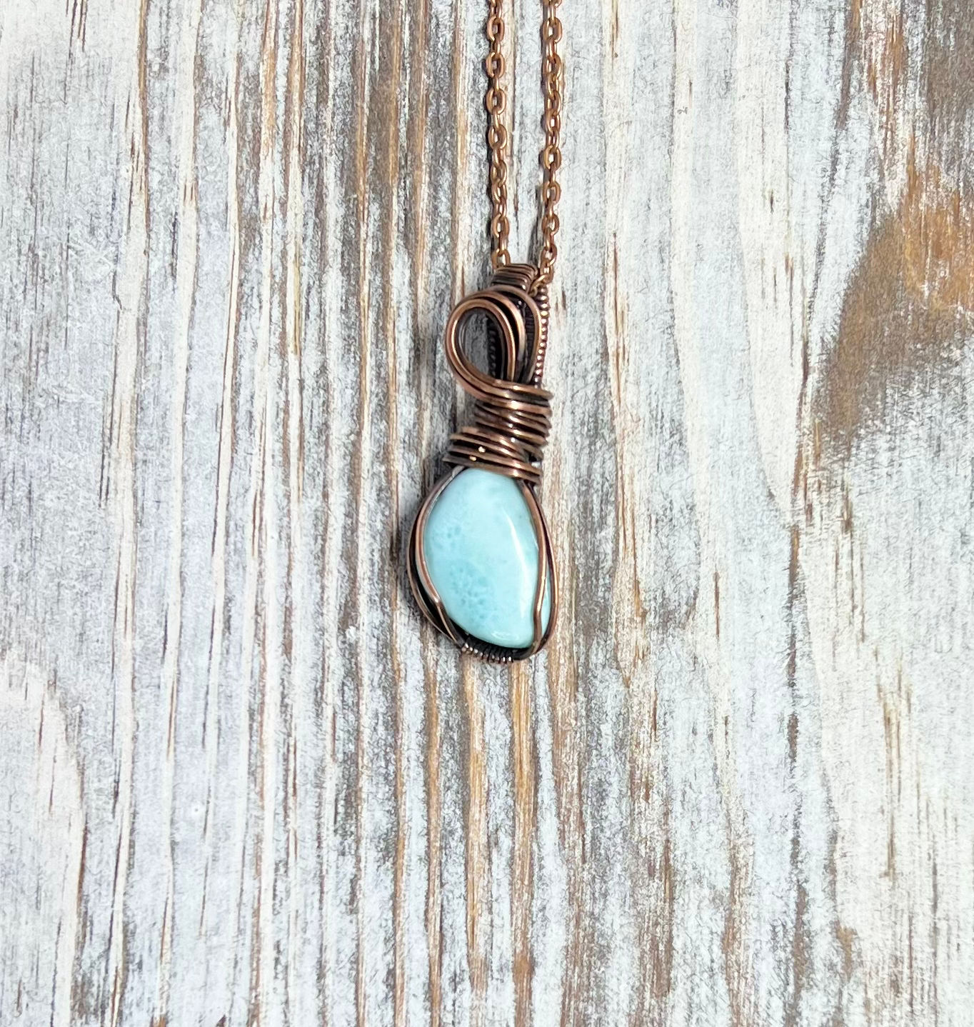 Larimar Pendant
