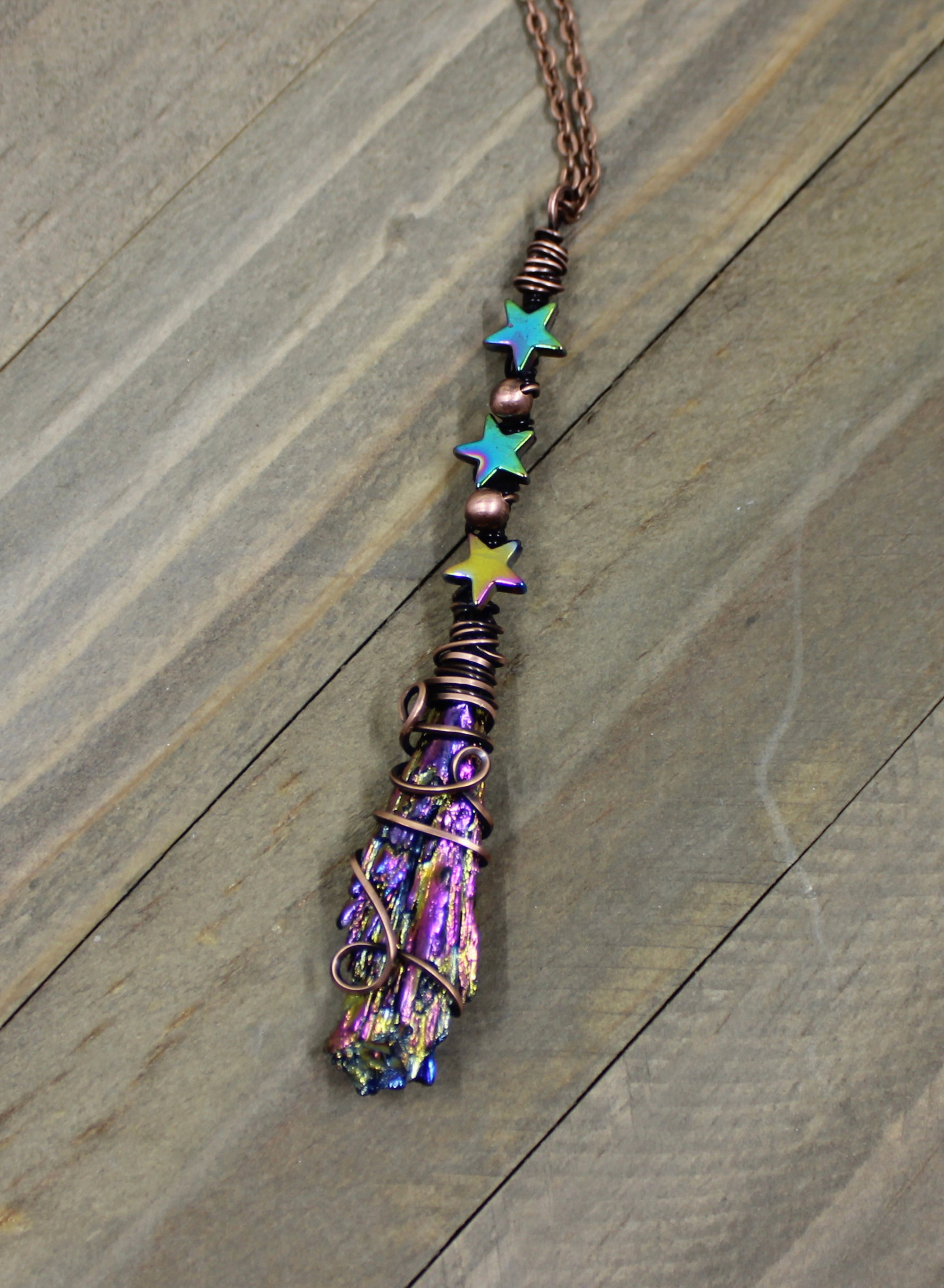 Witch Broom Pendant