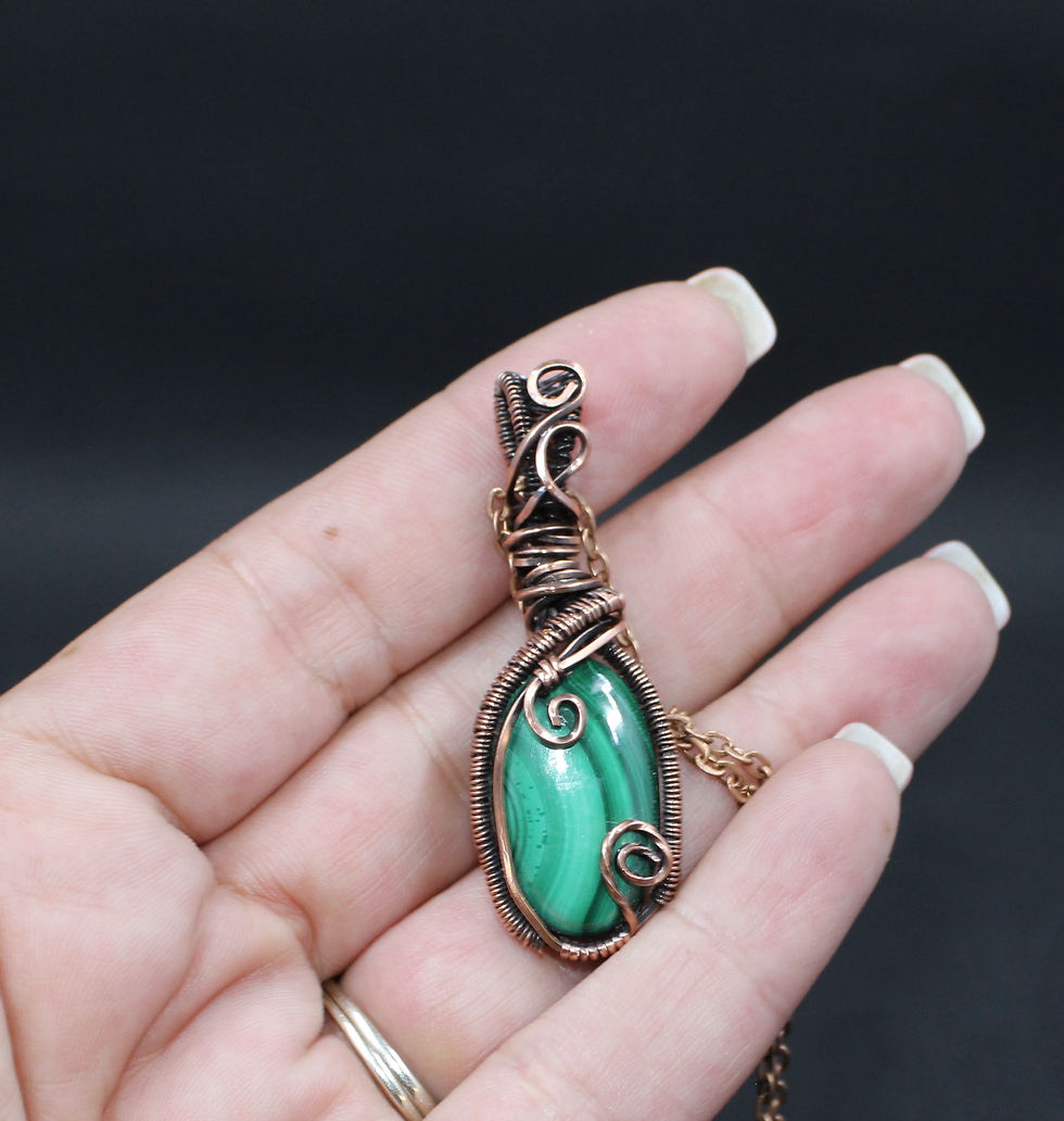 Thumbnail: Malachite Pendant