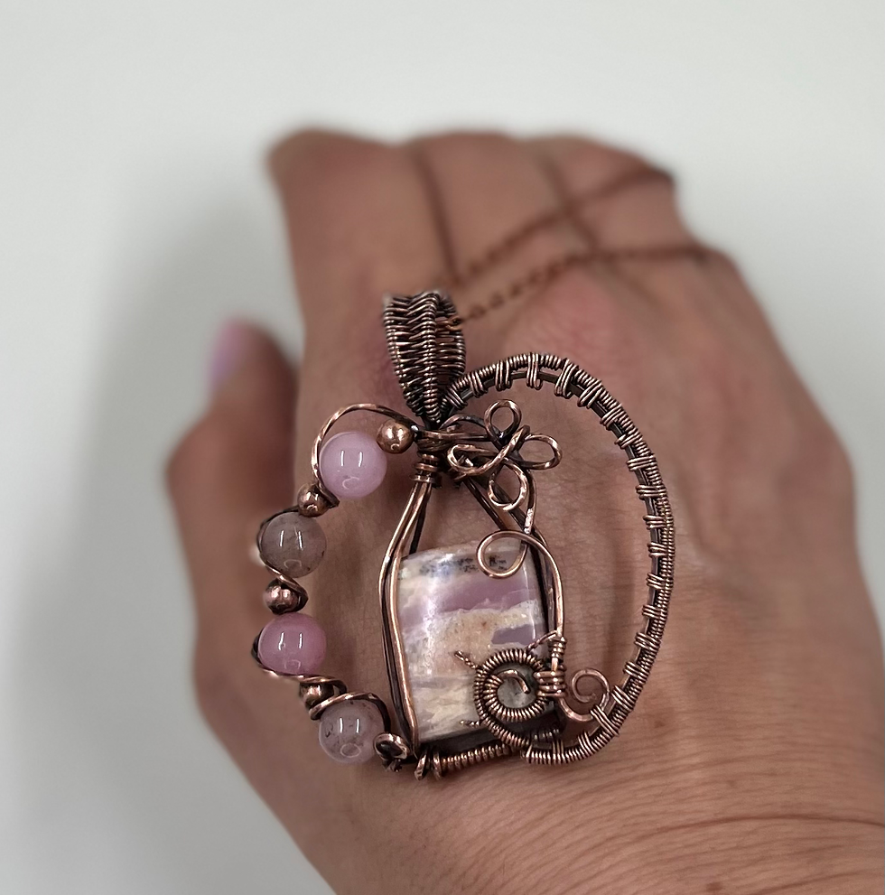 Thumbnail: Pink Opal Pendant 