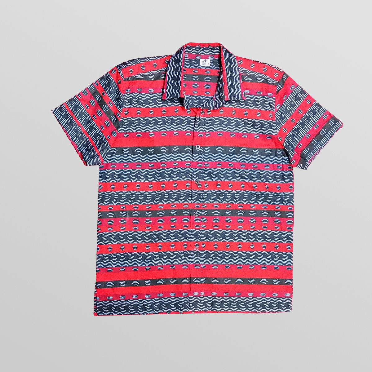 African Print Men's Shirt