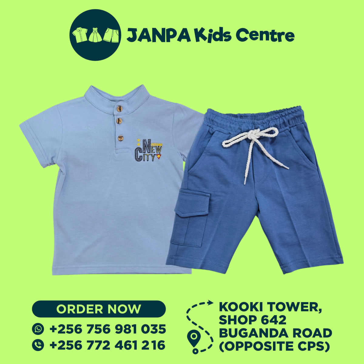 Boy's 2 Piece [T Shirt, Short]
