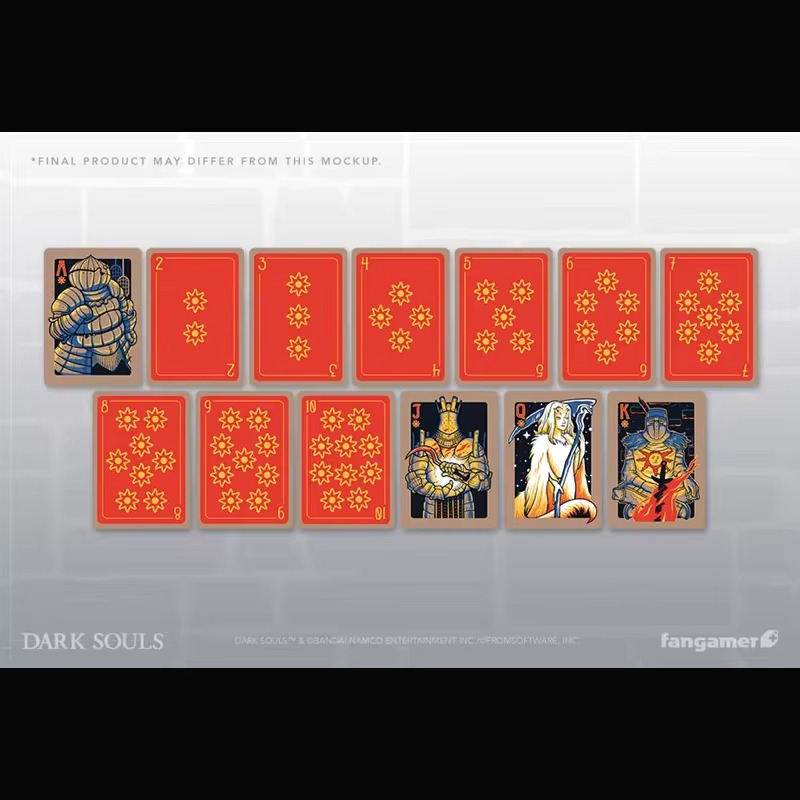 Thumbnail: Dark Souls Playing Cards 52 Card Deck for Poker Blackjack & Game Night