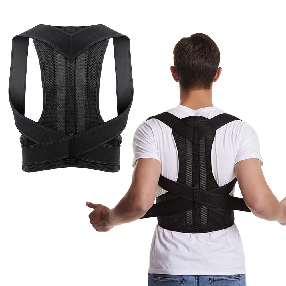 Back Brace Posture Corrector Adjustable Lumbar Support Belt for Men Women