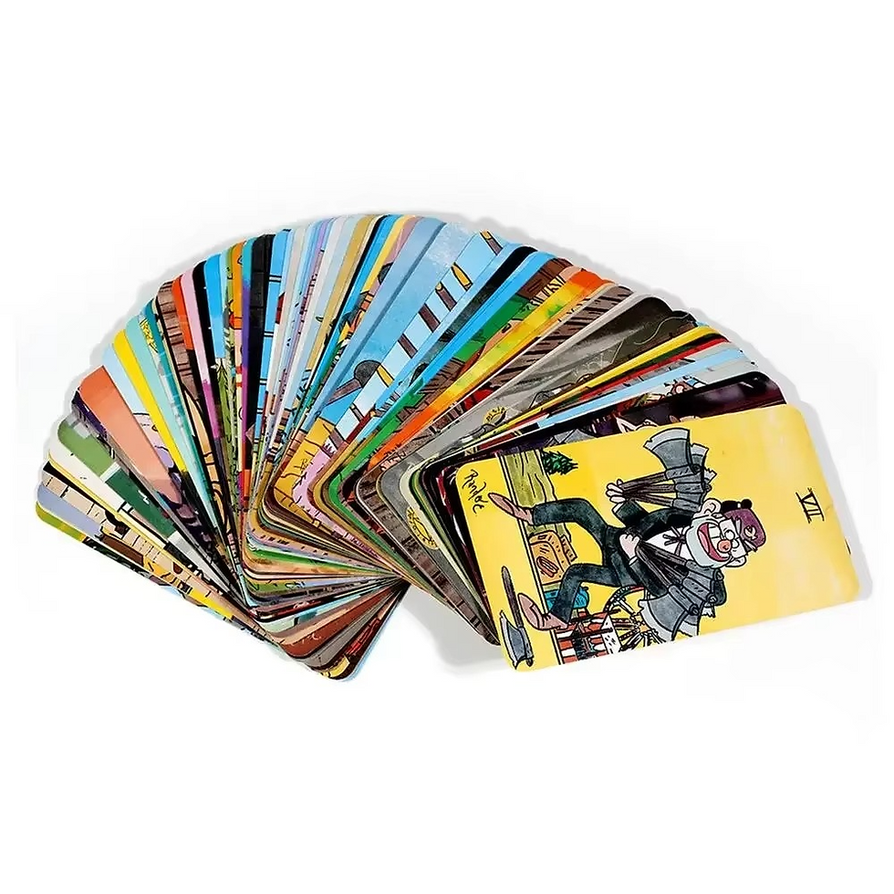 Thumbnail: Mystery Tarot Cards 78-Card English Witchy Deck for Beginners