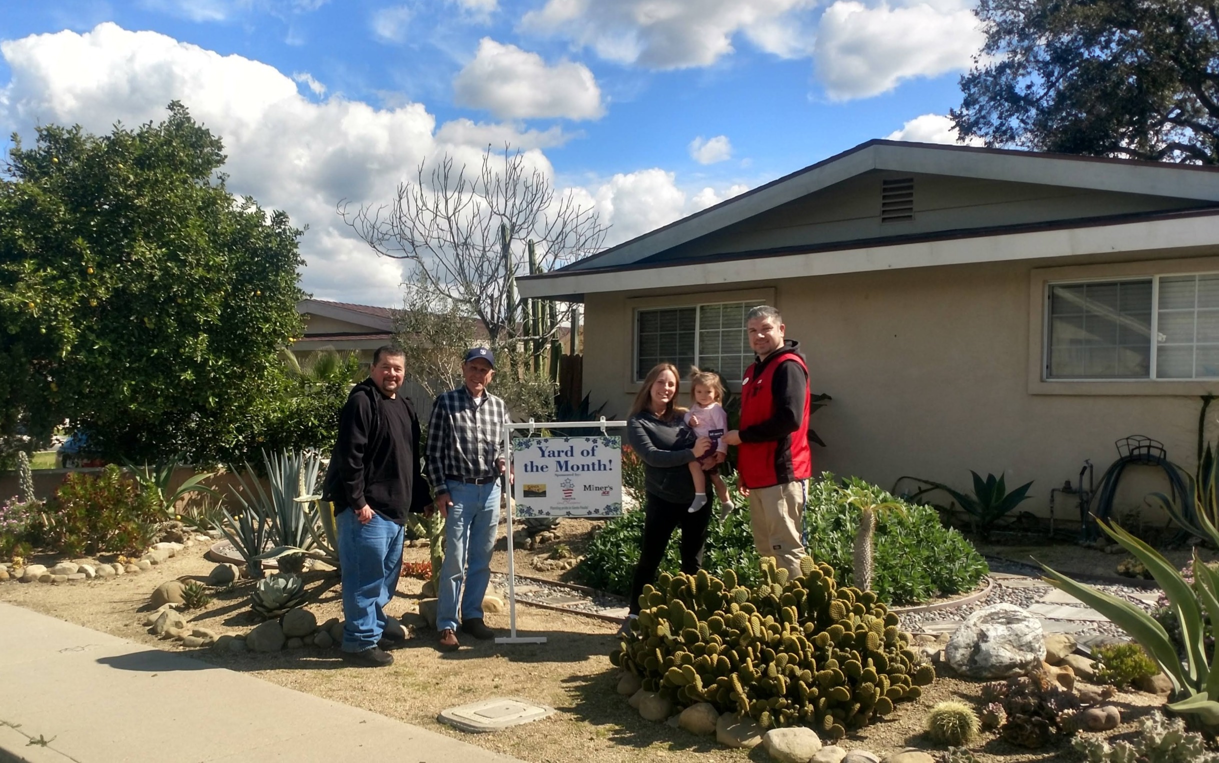 March 2019 Yard of the Month