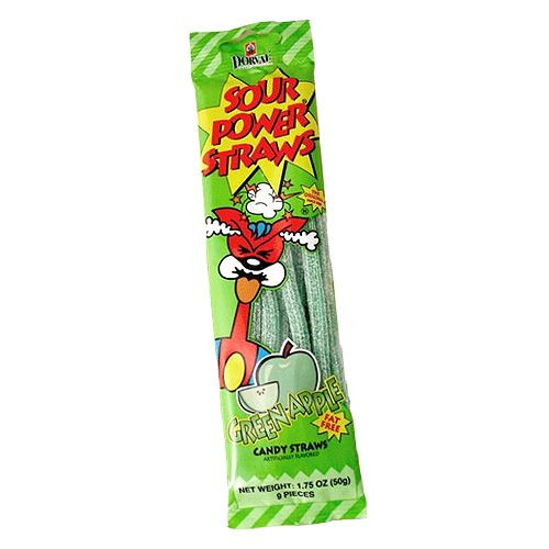 sour power straws candy straws Candyscoopz
