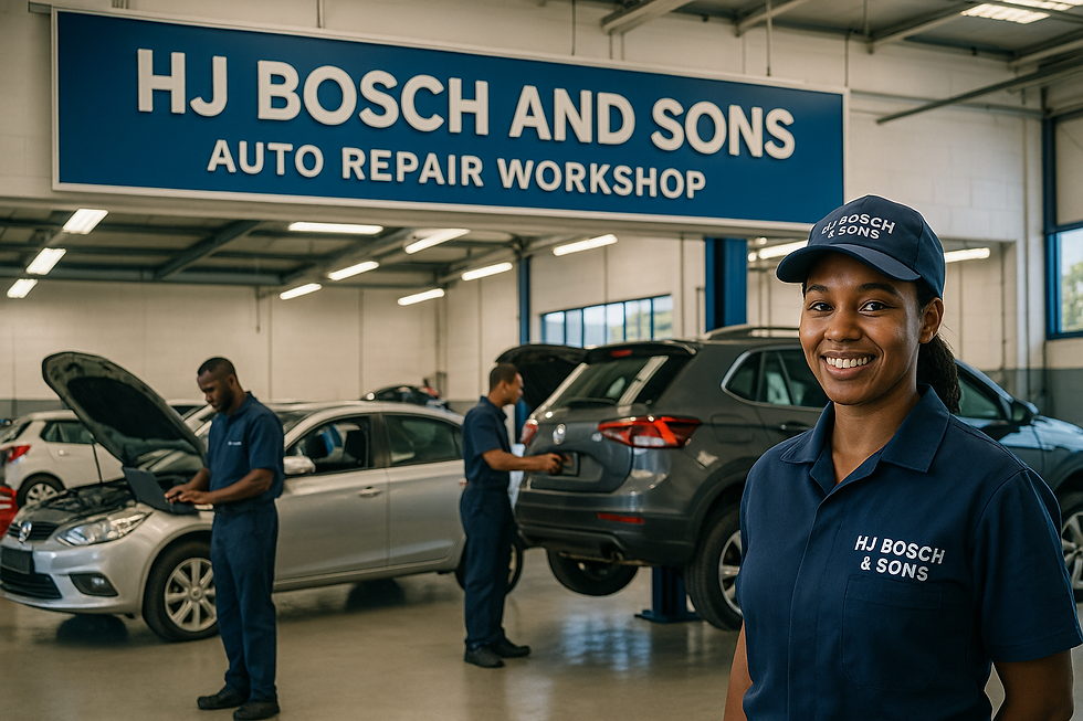 HJ Bosch and Sons panelshop franchise South Africa, Join HJ Bosch and Sons franchise network