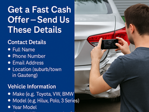 We Buy Accident-Damaged Cars in Gauteng – Fast, Fair & Hassle-Free
