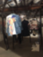 Work installed at Borders Exhibit