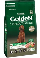 GoldeN Seleção Natural Cães Adultos Frango e Arroz