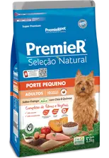 PremieR Seleção Natural Cães Adultos Porte Pequ Frango Korin, Chia e Quinoa