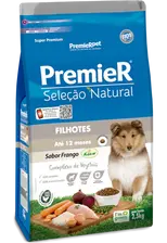 PremieR Seleção Natural Cães Filhotes Frango Korin