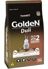 GoldeN Duii Cães Adultos Porte Peq Frango e Seleção de Carnes